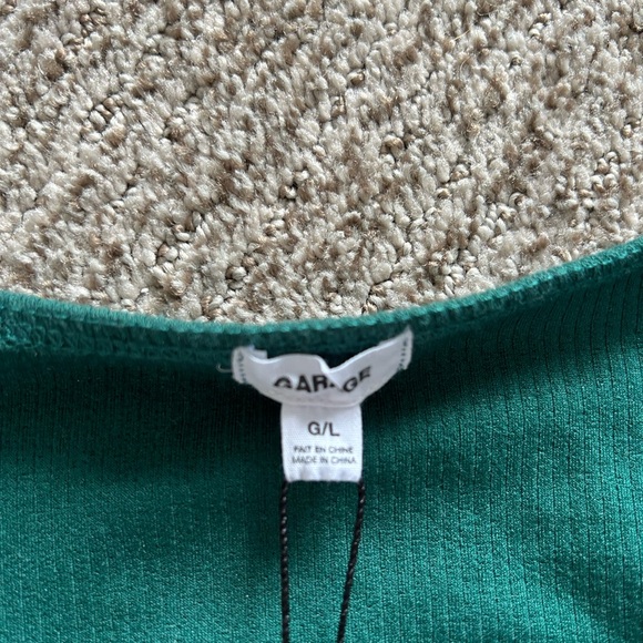 GARAGE GREEN LONG SLEEVE - Size L - Picture 2 of 3